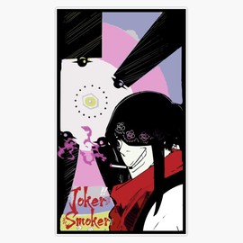 Joker Fire Force Fan Art Sticker Bumper Sticker Vinyl Decal 5"