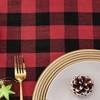 Midsummer Breeze Buffalo Plaid Rectangular Tablecloth-Cotton Gingham Table Cloth for