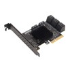 SATA Card 8 Port Support Hot Swappable Boot System Disk