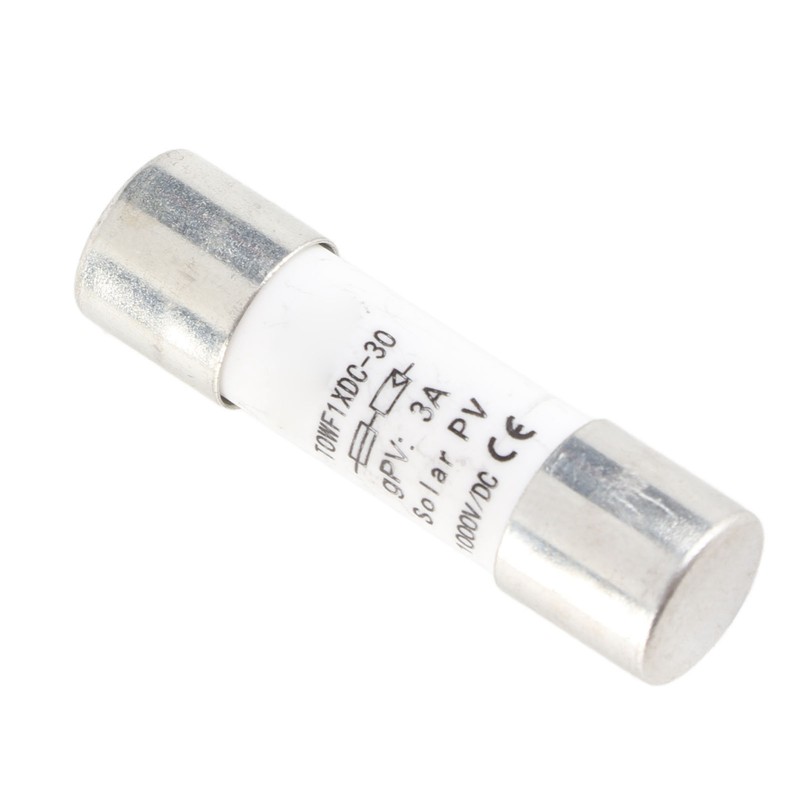 5Pcs Fuse Tube Photovoltaic Protection Set Kit 1000V DC 10x38mm