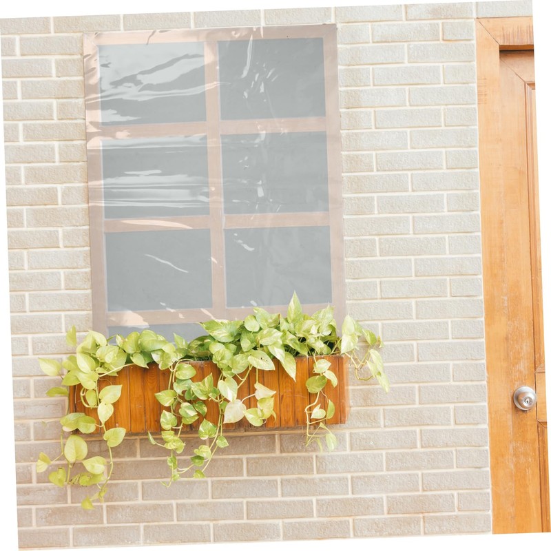 TEHAUX Environmental Window Insulation Film Windproof Cold High Transparency Film