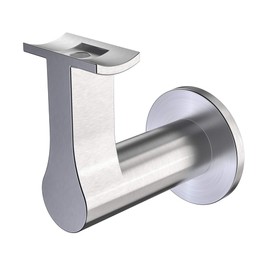 Handrail Bracket Stainless Steel 316 Round Slim (Satin Stainless Steel)