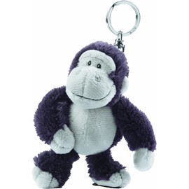 NICI Key Ring, Unisex Kids Gorilla, 3.9 inches (10 cm)