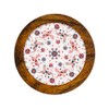 HASTA LA RAIZ | Juego de 4 Portavasos artesanales, Coasters