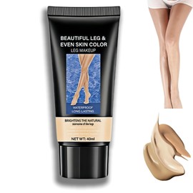 Leg Makeup Waterproof No Transfer,Leg Makeup to Cover Veins,Leg and Body Coverage Perfecter,Light Body Concealer,Easy to Use Foundation Full Coverage,Long Last Bo-dy Make-up,Effective Tato Coverup(01)