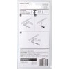Hillman Hardware Essentials 851425 Fixed Staple Safety Hasp Black 3-1/2"