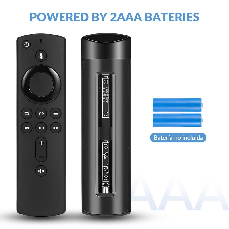 OSALOLO Control Remoto de Repuesto Compatible con Fstick 4k Lite