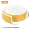 uxcell 1 Roll Foam Weather Stripping, 2" Wide X 3/8"