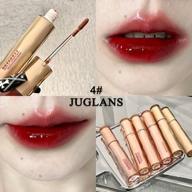 SUILU Lip Gloss,Smooth Luster, Lightweight Moisturizing Formula,High Impact Lip Color, Full Coverage Lip Makeup,Lasting Waterproof 24-Hour Lipstick