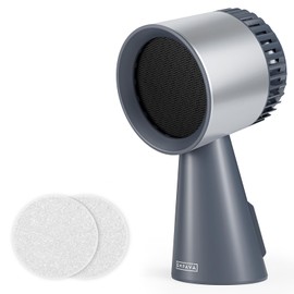 Empava Portable Range Hood for Cooking, 3-Speed Desktop Kitchen Exhaust Fan for Indoor BBQ, Hot Pot and RV, Detachable Filter and Oil Cup, Grey