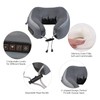 EEZEE Neck Pillow Massager with Heat U-Shaped Memory Foam Pillow