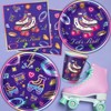 136 Pack Roller Skating Party Supplies Let's Roll Birthday Supplies