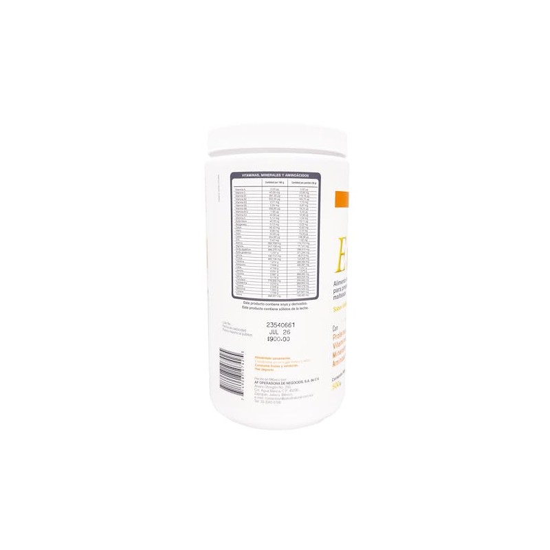 Salud Natural Enersoy Polvo para Preparar Malteada Sabor Vainilla 500g.