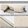 YONBEN Canvas Pencil Case Lightweight and Durable Ideal Canvas Pencil