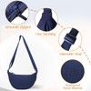 JENCVNL Nylon Crescent Bag for Women, Dumpling Bag Hobos Crossbody