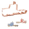 18 Wheeler Semi Truck Cookie Cutter 6 Inch Handcrafted in