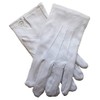 Clermont Direct White Cotton Gloves Large