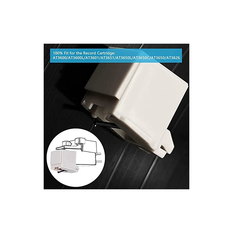 Pomya AT3600L DiamondRecord Player Needles, Aguja de Tocadiscos de Repuesto
