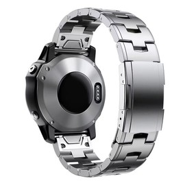 synsing 26mm Titanium Metal Quick Release WatchBand Compatible for Fenix 8 51mm/Enduro 3 51mm/Fenix 6X Pro/7X Pro/5X Plus,22mm Band for Fenix 8 47mm/E 47mm/Fenix 6 Pro/7/5 Plus/EPIX 2/Forerunner 965