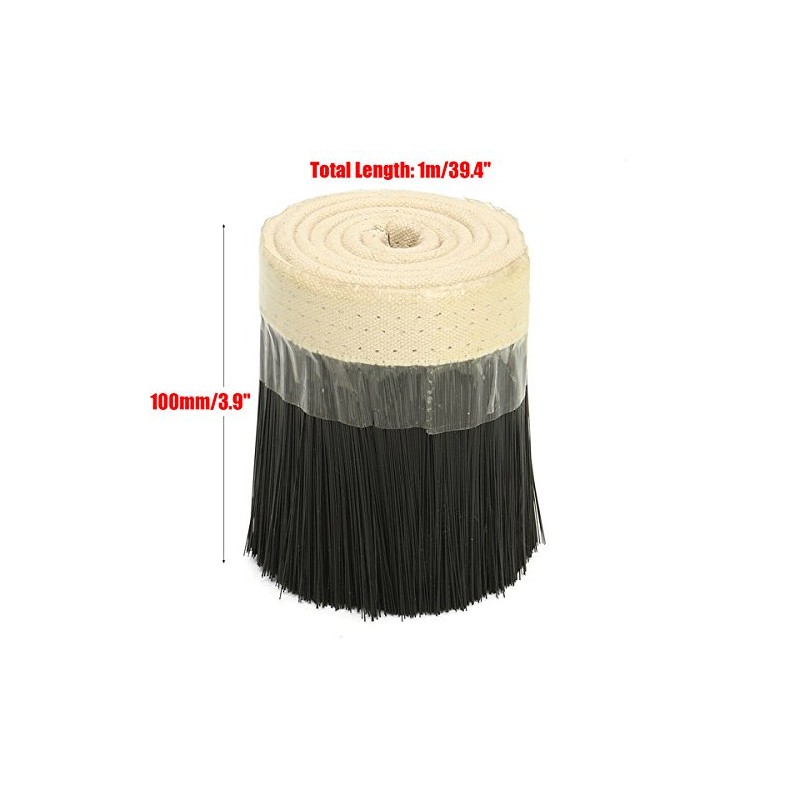 EsportsMJJ 100mm Diameter Brush Engraving Machine Dust for Brush 1m