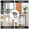 Foppla Round Recessed Door Lock 304 Stainless Steel Hidden Recessed
