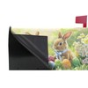 ALAZA Spring Easter Bunny Rabbit Eggs05 Magnetic Mailbox Cover MailWraps