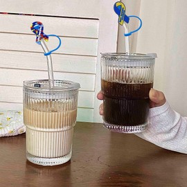 6pcs Straw Cover, Medical Silicone Straw Tips, Reusable Drinking Straw Cap Lids, Dust-proof Straw Plug for 7-8 mm Straw, Perfect Gifts for Nurse Doctor