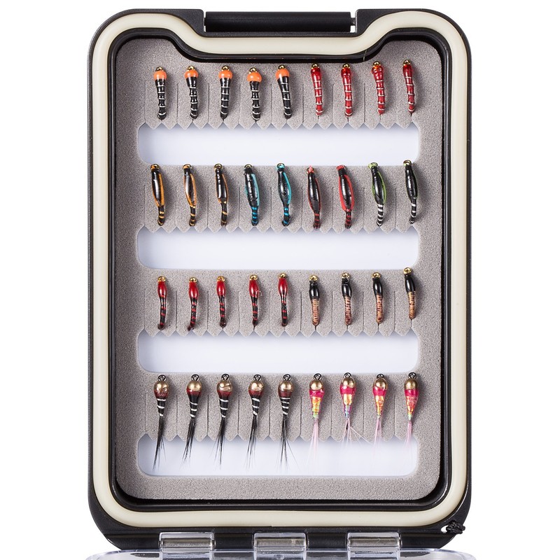 Bassdash Fly Fishing Flies Kit Fly Assortment with Fly Box