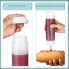 YQkangzhu 4 Pcs 16 oz Inverted Plastic Squeeze Bottles, Upside