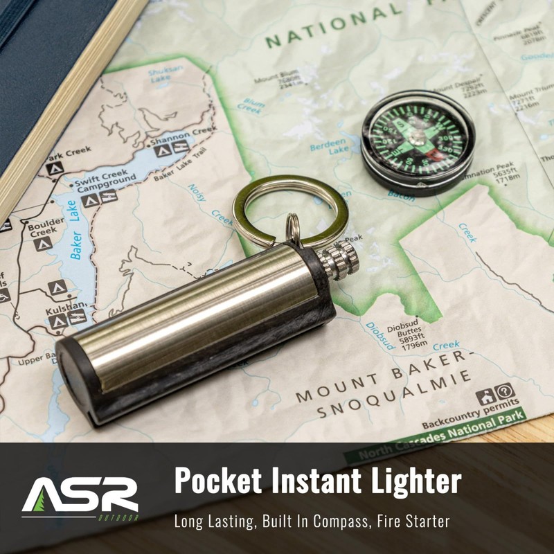 ASR Outdoor Emergency Pocket Instant Lighter Fire Stick Starter Survival