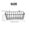 Oiiwowi 2 Pack Wall Grid Panel Hanging Wire Basket,Grid Wall