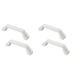 blntackle76 Set of caravan manoeuvring handle, set of 2 or 4, 180 mm, plastic, white, trailer entry aid, handle (4 pieces manoeuvring handles)