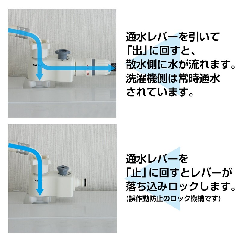 Takagi QF490SK Fully Automatic Washing Machine Branch Stopper (SK), Fully