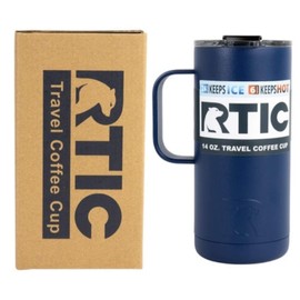 RTIC Travel Coffee Cup (16 oz), Freedom Blue