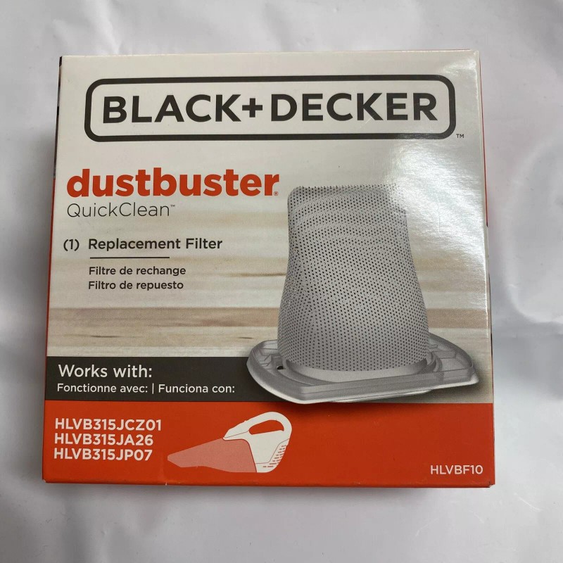 BLACK+DECKER Dustbuster REPLACEMENT FILTER HLVBF10 Vacuum Ser. HLVB315JCZ01