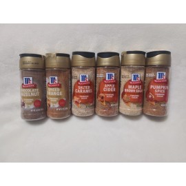 McCormick 2025 McCormick Finishing Sugars Limited Edition Lot of 6
