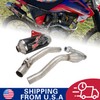 JFG RACING Dirt Bike Exhaust Muffler Pipe Full System For