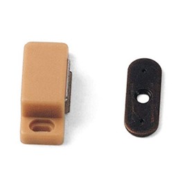 Laurey 05001-25 Economy Magnetic Cabinet Catch Latch, Tan, 25 Piece
