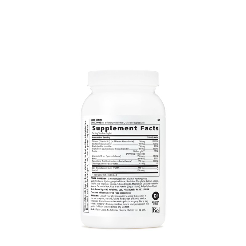 GNC B-Complex 150, Metabolism & Energy Production, Timed-Release, 100 Count