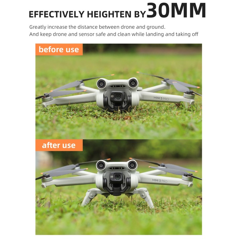 Landing Gear Leg Compatible for DJI Mini 3 Pro Foldable