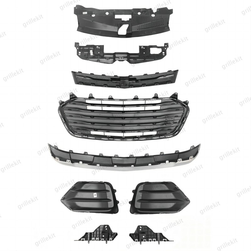 NAYSON 9PC For Trax 2017-2021 Front Radiator Cover Upper Lower