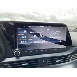 GAFAT 10,25" Hyunda-i i20/N Line/Active 2021-2024 2025 Navigation Schutzfolie, Glas Displayschutzfolie für i20 2023 10,25" Infotainment System, Kompatibel mit Hyundai i20, Stoßfest, 9H Anti-Kratzen