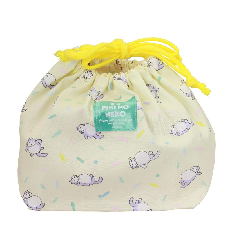Gakken StaFul K08047 11 Pikki Cat Lunch Bag, Medium Size