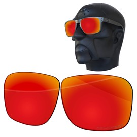 Ensky HardyShield Replacement Lenses for Holbrook OO9102 Oakley Sunglasses - Scarlet Red
