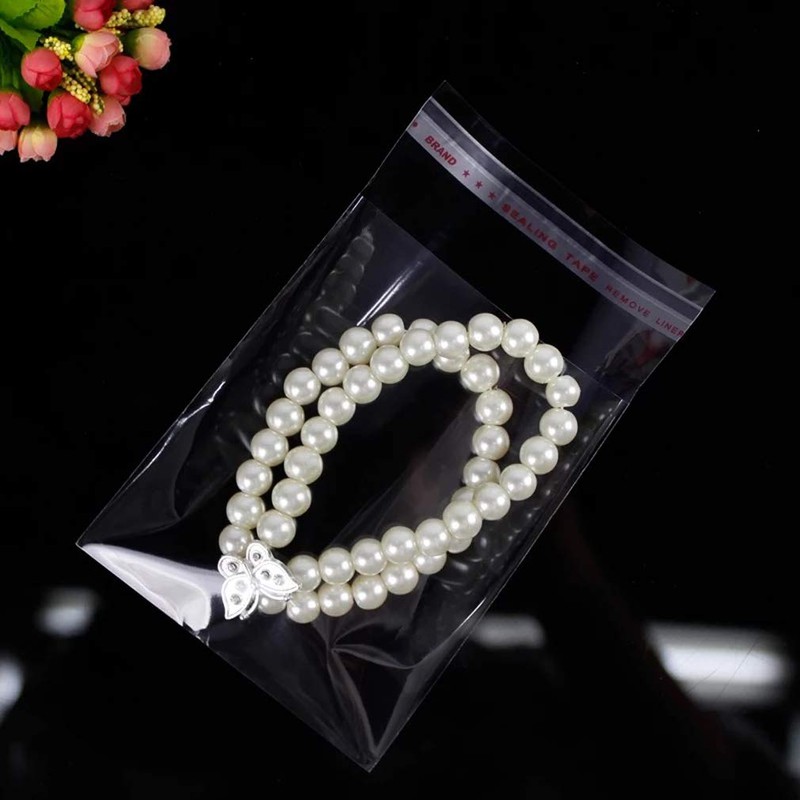 Olive-G Cellophane Transparent Sorting Bag with Tape Accessory Present Transparent