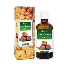 Horse Chestnut Oil Pure and Natural Oil | Firm Skin, Skin Hydration, Skin Toning, Cosmetic Grade, Hair Care, and DIY Purpose - 100 ML