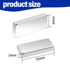 60Pcs Small Bar Magnets,12x5x2MM Neodymium Magnet Rectangular Magnets Rare Earth