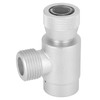 CO2 W21.8‑14 Thread Refill Adapter Connector Integrated Aluminum Soda Maker