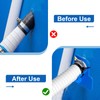 RUNEAY Pool Hose Holder, Pack of 2, Plastic Kink Protection,