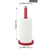 Royal Cuisine Kitchen Freestanding Red Metal Tissue Paper Roll Towel